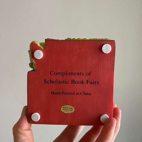 Vintage Rare Scholastic Book Fairs Pencil Holder - Picture 3 of 4